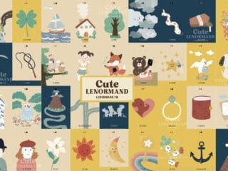 雷諾曼卡 36 張牌義 ＆可愛雷諾曼卡的創作發想