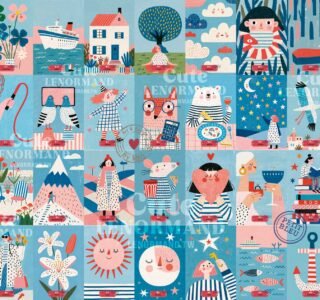 小藍雷諾曼 | Cute Lenormand Petit Bleu