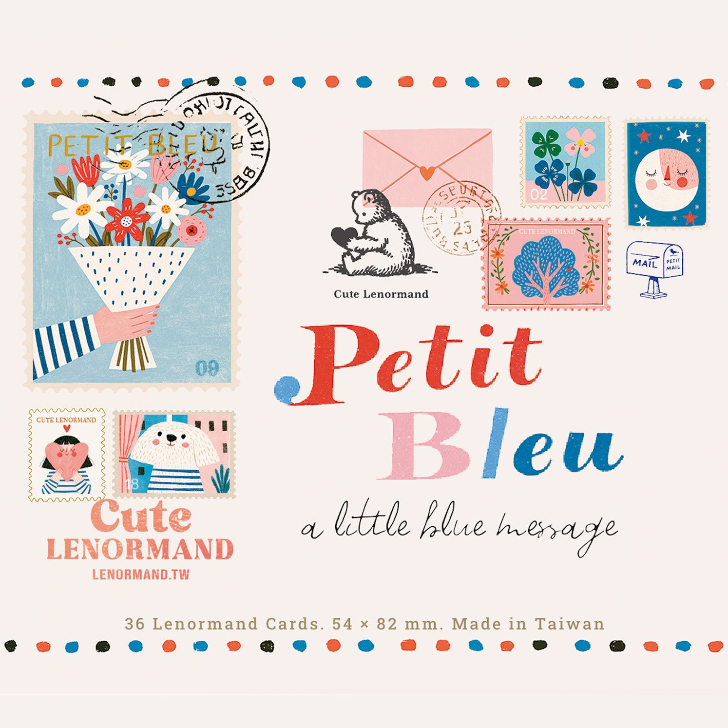 小藍雷諾曼 Petit Bleu：超有戲秒懂牌義的直覺占卜卡