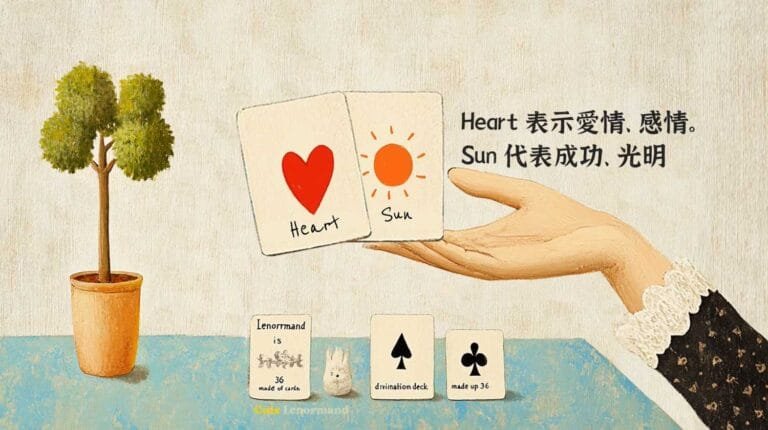 一看就會的雷諾曼 3 可愛雷諾曼卡 Cute Lenoemand