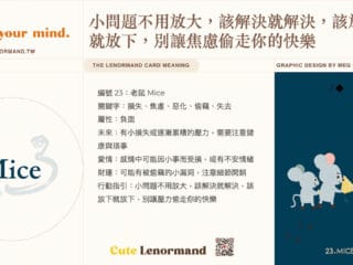 23 老鼠 Mice | 雷諾曼牌義