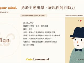 28 男人 Man | 雷諾曼牌義